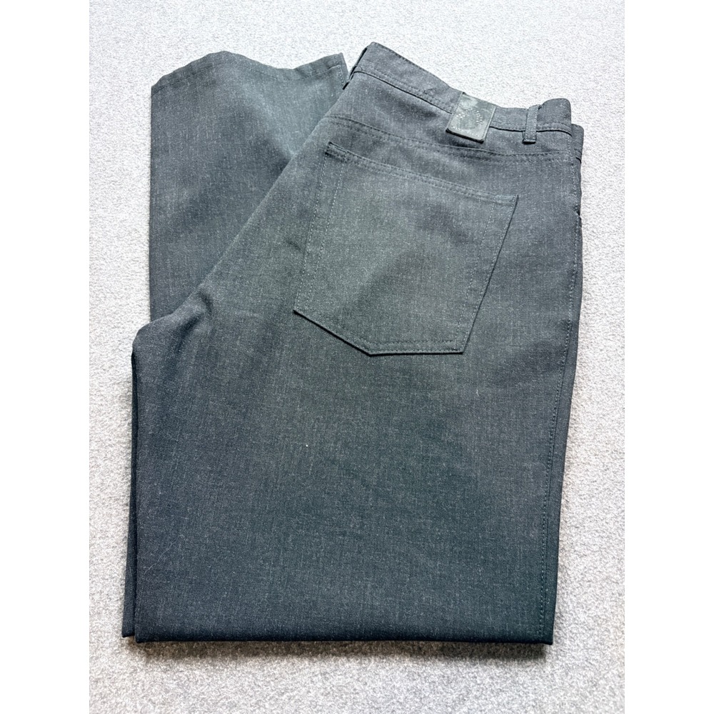 Alberto Ceramica Pants Mens 38(36)x34(30) Charcoal‎ Gray Modern Fit 5 Pocket